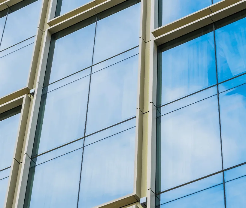 Витражи из алюминиевого профиля