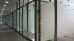 Перегородки алюминиевые офисные стационарные