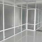 Перегородки пластиковые офисные стационарные