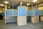 Перегородки пластиковые офисные модульные