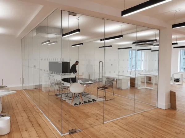 Перегородки стеклянные офисные