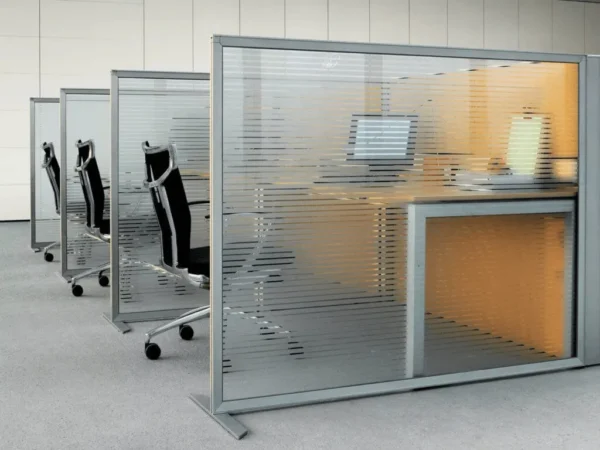 Перегородки алюминиевые офисные модульные