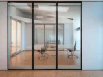 Перегородки стеклянные офисные раздвижные